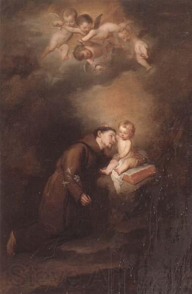unknow artist The Christ child appearing to saint anthony of padua Norge oil painting art